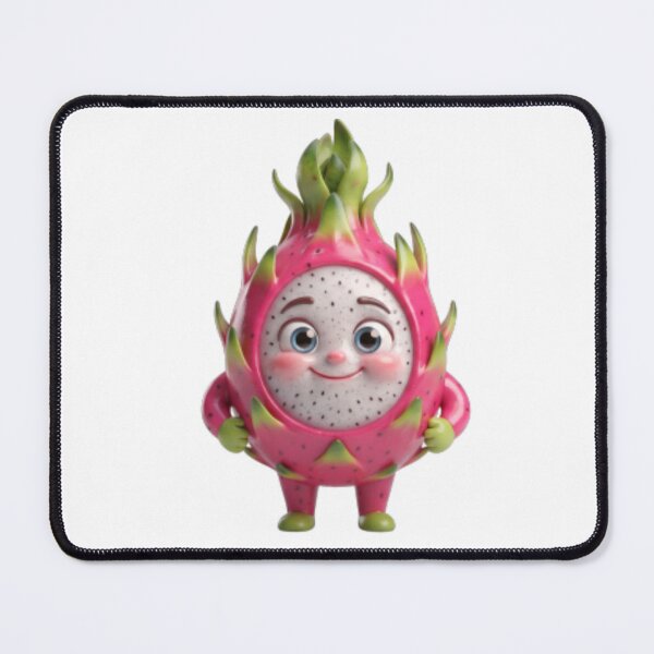 Item preview, Cute Happy Dragon Fruit 3D Character Tee designed and sold by TripleVertex-1.