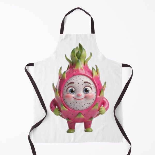 Item preview, Cute Happy Dragon Fruit 3D Character Tee designed and sold by TripleVertex-1.