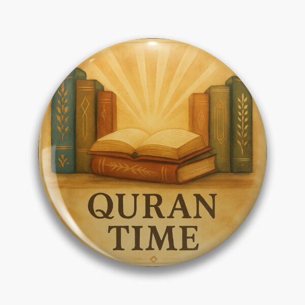 Item preview, Quran Time – Watercolor Islamic Bookshelf Art Print designed and sold by D-Islamic.