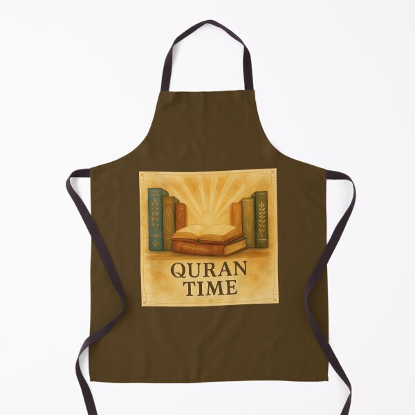 Item preview, Quran Time – Watercolor Islamic Bookshelf Art Print designed and sold by D-Islamic.