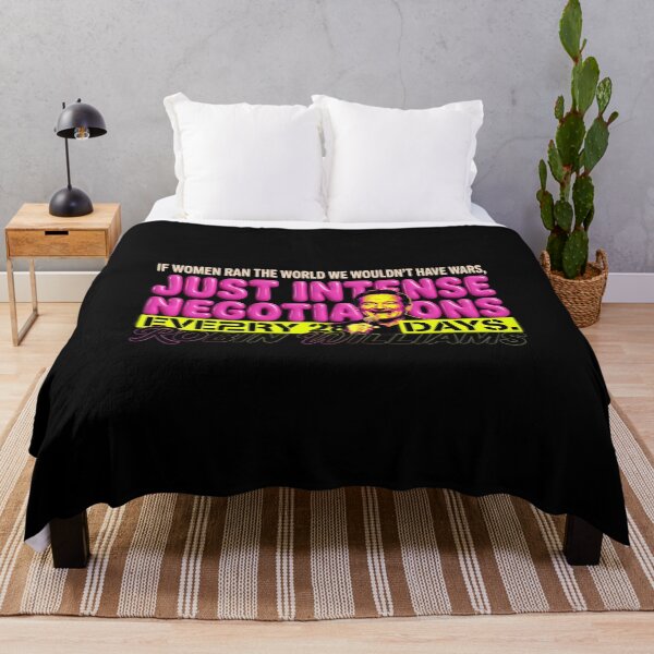 Item preview, If Women Ran The World Quote - Robin Williams designed and sold by Enea Kelo.