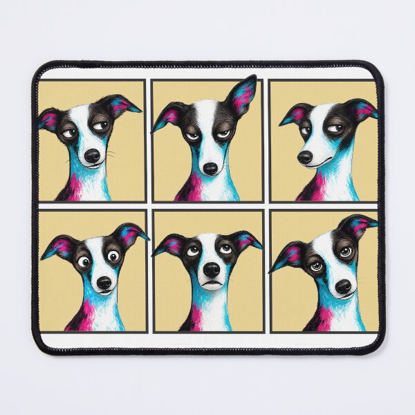 Item preview, Nope Whippet Mood Panel designed and sold by WhippetTalk .
