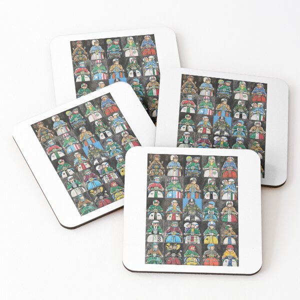 Item preview, GWART Classic Scooter Collection | Vintage Scooter Riders | Retro Mod Inspired Art designed and sold by GWARTGB.