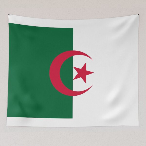 Item preview, Vintage Algeria Flag - Distressed Retro Style designed and sold by youngVl.