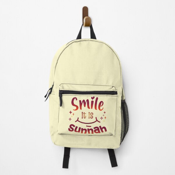 Item preview, Smile, It’s Sunnah ( red, no Bg )– Islamic Positivity Design designed and sold by D-Islamic.