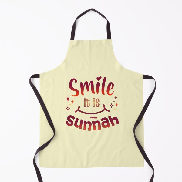 Item preview, Smile, It’s Sunnah ( red, no Bg )– Islamic Positivity Design designed and sold by D-Islamic.