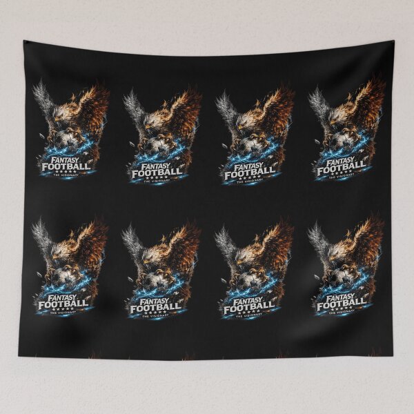 Item preview, Fantasy Football Eagle Graphic T-Shirt designed and sold by LegendCourt.