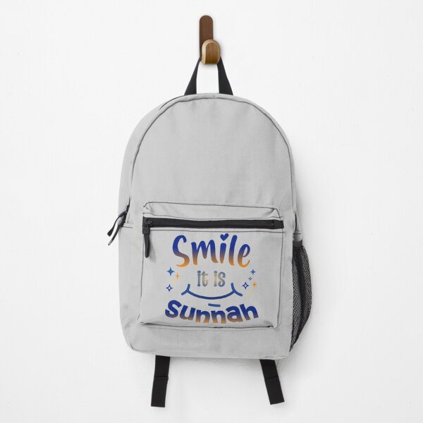 Item preview, Smile, It’s Sunnah ( blue, no Bg ) – Islamic Positivity Design designed and sold by D-Islamic.