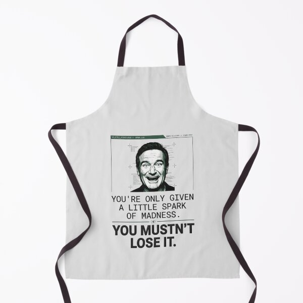 Item preview, Spark Of Madness Quote - Robin Williams designed and sold by Enea Kelo.