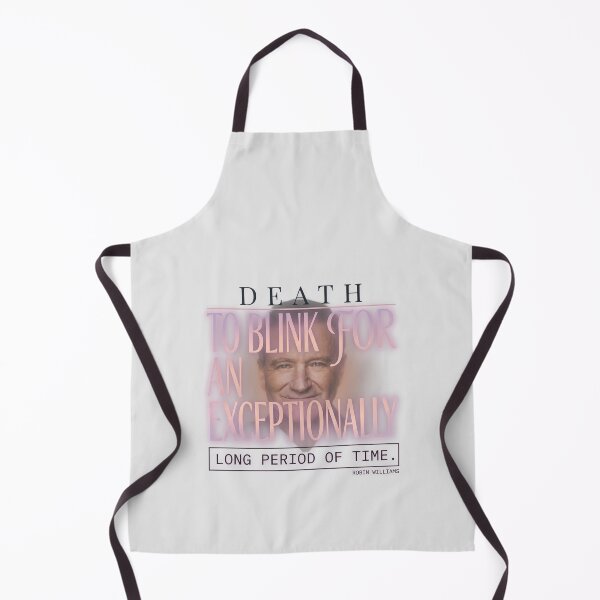 Item preview, Death Is To Blink For An Exceptionally Long Time - Robin Williams designed and sold by Enea Kelo.