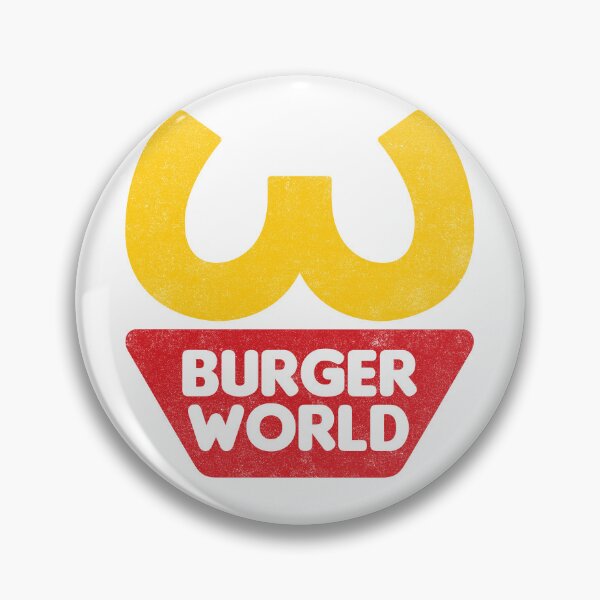Item preview, Burger World (Chest Pocket) designed and sold by huckblade.