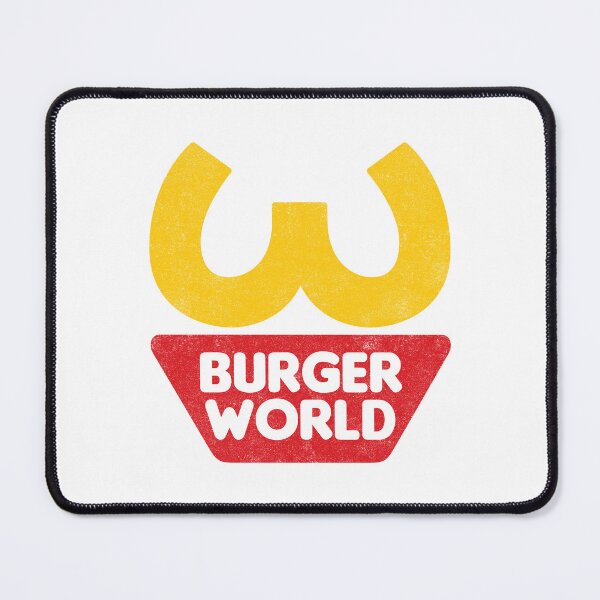 Item preview, Burger World (Chest Pocket) designed and sold by huckblade.