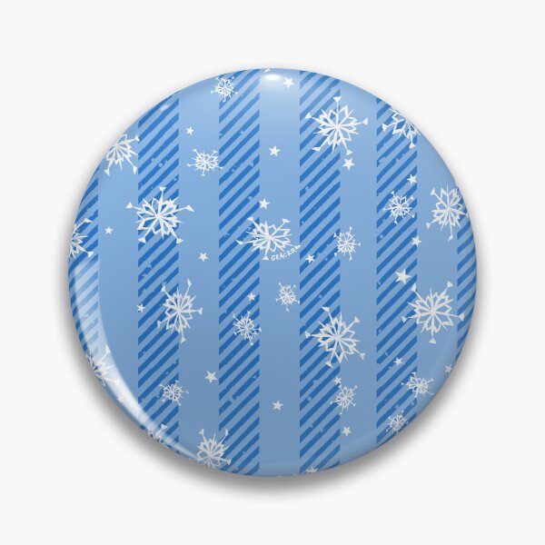 Item preview, Blue Christmas Stripes designed and sold by JanGrackle.