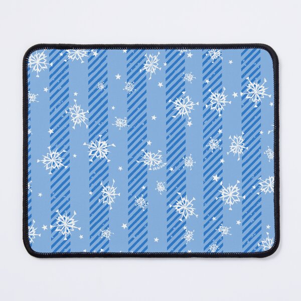 Item preview, Blue Christmas Stripes designed and sold by JanGrackle.