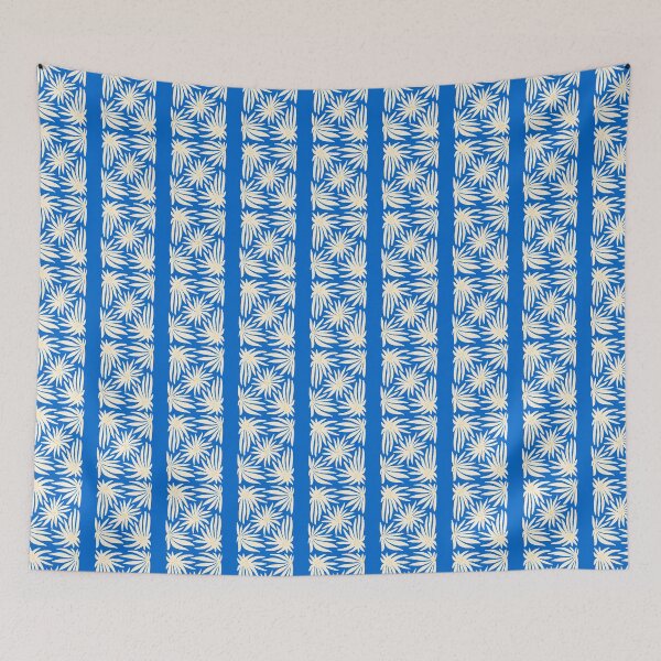 Item preview, Cobalt Blue Floral Seamless Pattern designed and sold by WillCraftx.