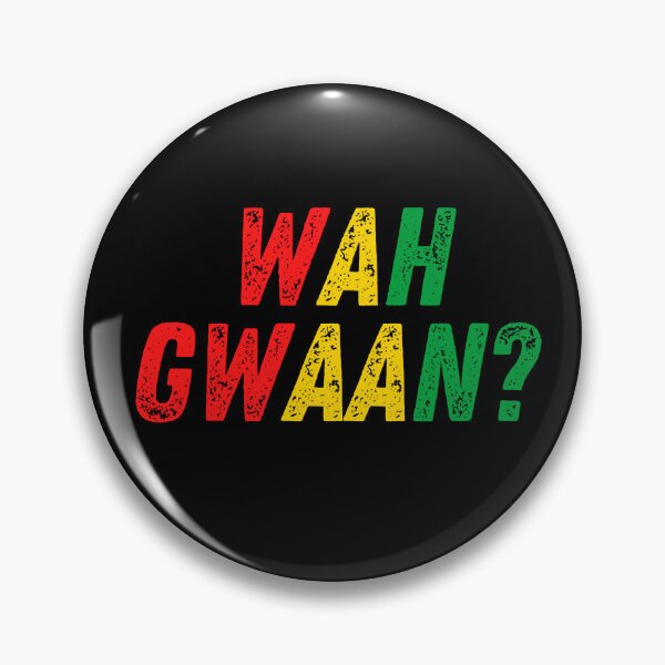 Item preview, Wah Gwaan Jamaican Patois Slang for What's up Reggae Rasta Colors designed and sold by RastaColors.