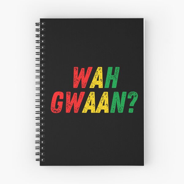 Item preview, Wah Gwaan Jamaican Patois Slang for What's up Reggae Rasta Colors designed and sold by RastaColors.