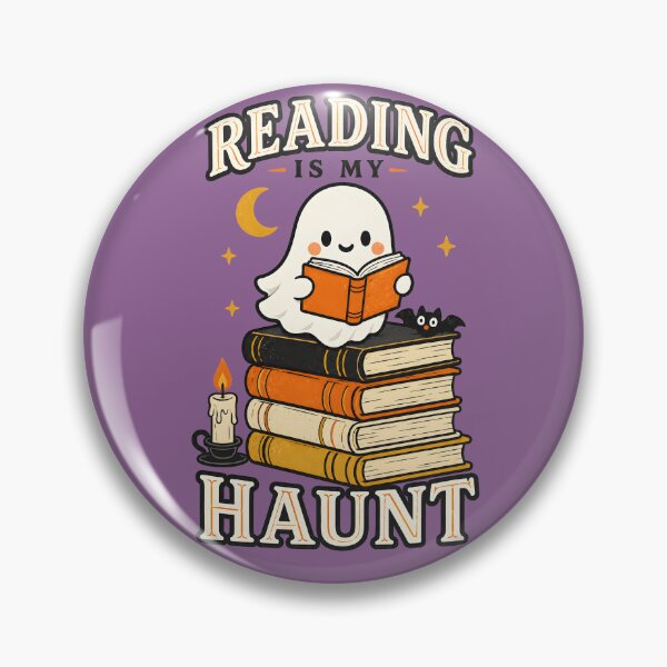 Artikelvorschau, Lesen ist meine Leidenschaft – Geisterbuchliebhaber-Design | Dark Academia Halloween | Niedlicher, gruseliger Leser entworfen und verkauft von MAD's Recreation Studio.