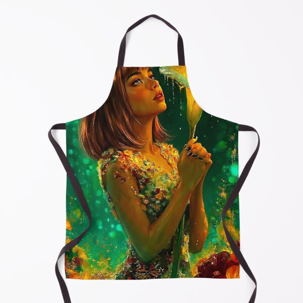 Item preview, Glowing Calla Lily and Woman Fantasy Art designed and sold by abanoubnabil.
