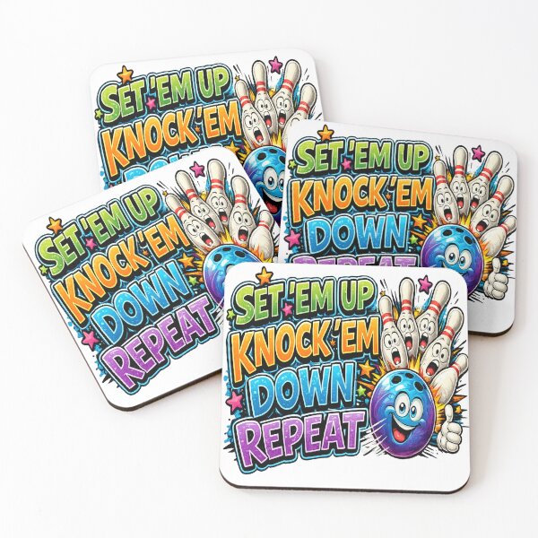 Item preview, Bowling; Set 'em Up Knock 'em Down Repeat designed and sold by DazzleKitty.