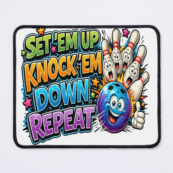 Item preview, Bowling; Set 'em Up Knock 'em Down Repeat designed and sold by DazzleKitty.