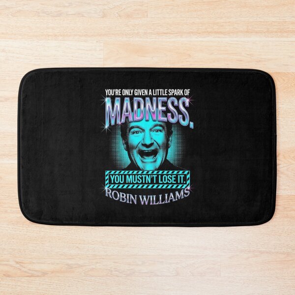 Item preview, Spark Of Madness Quote - Robin Williams designed and sold by Enea Kelo.
