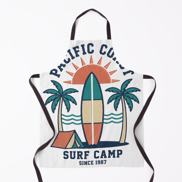Artikelvorschau, Surfcamp an der Pazifikküste 1987 entworfen und verkauft von WearTheVibe Store.
