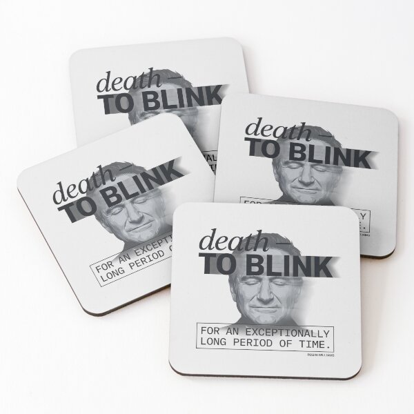 Item preview, Death Is To Blink For An Exceptionally Long Time - Robin Williams designed and sold by Enea Kelo.