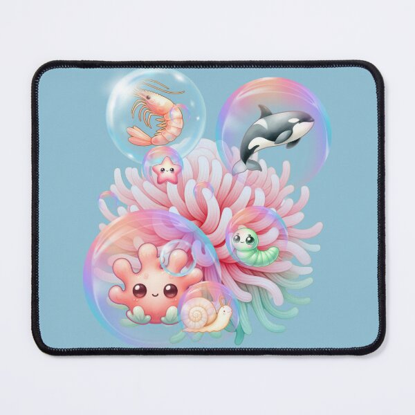 Item preview, Pastel Kawaii Bubble Sea Friends designed and sold by Szpaku desart .