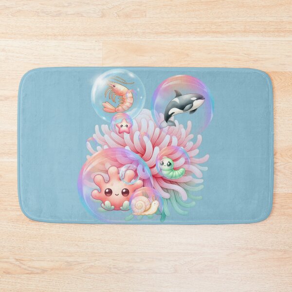 Item preview, Pastel Kawaii Bubble Sea Friends designed and sold by Szpaku desart .
