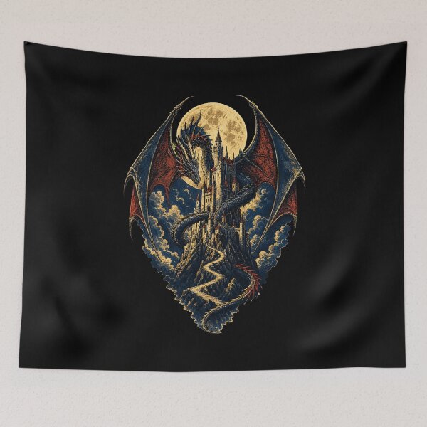 Item preview, Fantasy Castle Lover Gothic Enchanted Kingdom Artwork designed and sold by AMICO77.