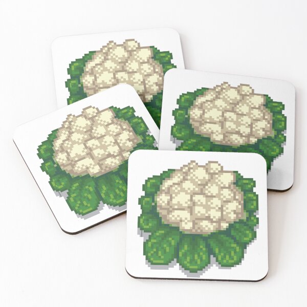 Item preview, Stardew Valley stickers cauliflower plantation designed and sold by Stardewwlove.