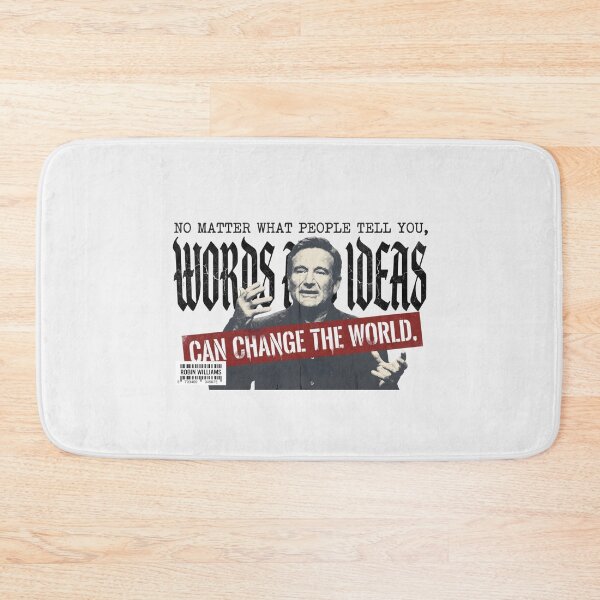 Item preview, Words And Ideas Can Change The World - Robin Williams designed and sold by Enea Kelo.