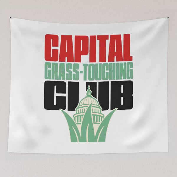 Item preview, Washington DC Capital Grass-Touching Club designed and sold by Fenay Designs.