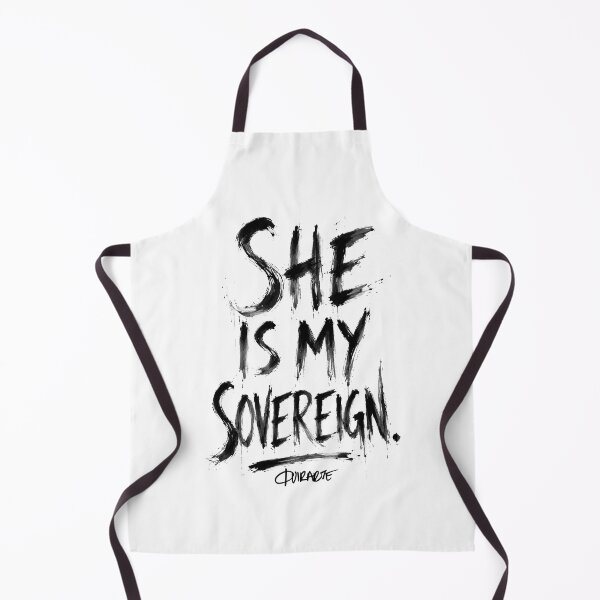 Item preview, She Is My Sovereign Love Quote Ink Typography Art designed and sold by ferquirarte.