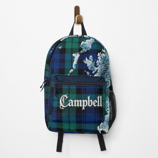 Item preview, Scotland Map and Clan Campbell Tartan designed and sold by davidelder.