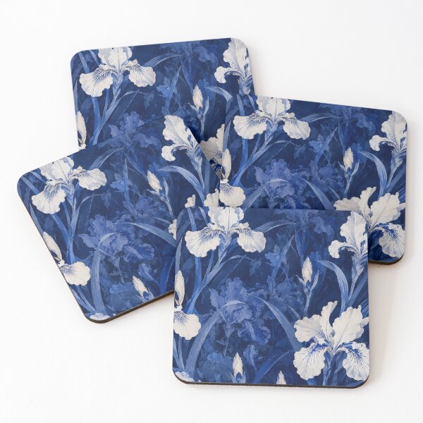 Item preview, Iris in Indigo designed and sold by alexrow.