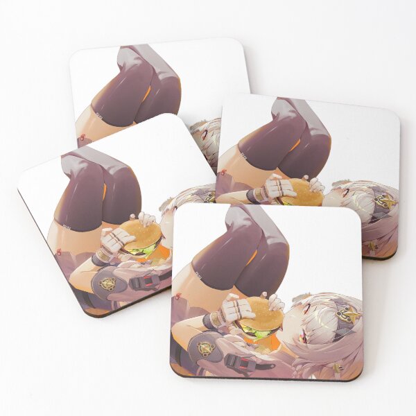 Item preview, Anby Demara Eating Burger Zenless Zone Zero designed and sold by KomiArts.