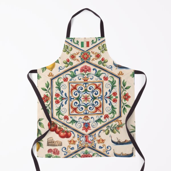 Item preview, Turin Vintage Italian Heritage Renaissance Damask Landmarks Pattern designed and sold by ART ATTACK ZONE.