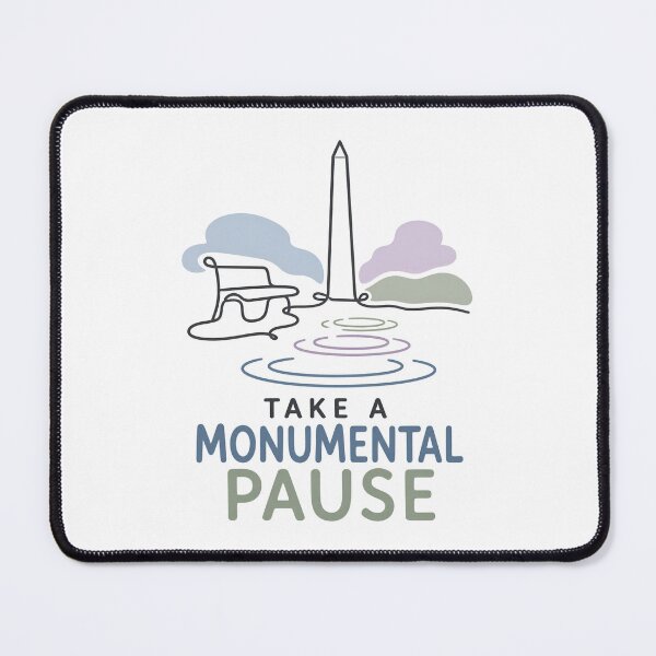 Item preview, Washington DC: Take a Monumental Pause designed and sold by Fenay Designs.