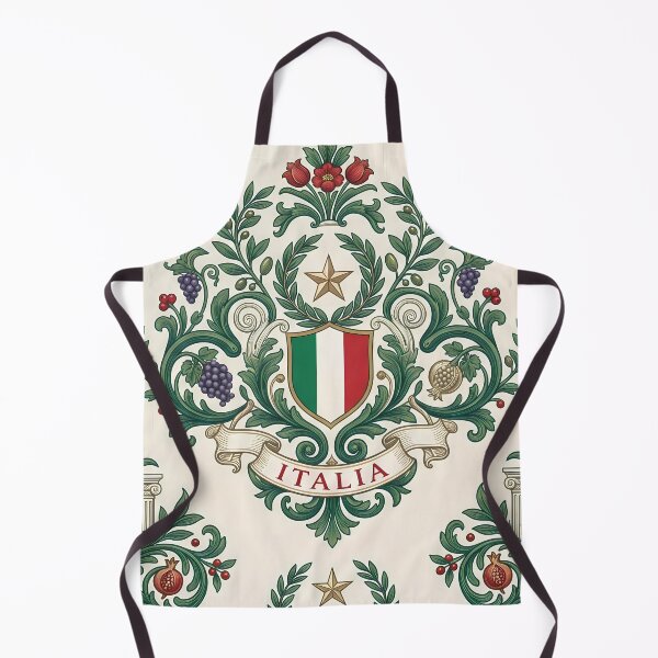 Item preview, Lazio Vintage Italian Heritage Renaissance Damask Landmarks Pattern designed and sold by ART ATTACK ZONE.