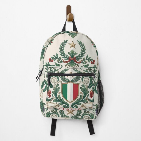 Item preview, Lazio Vintage Italian Heritage Renaissance Damask Landmarks Pattern designed and sold by ART ATTACK ZONE.