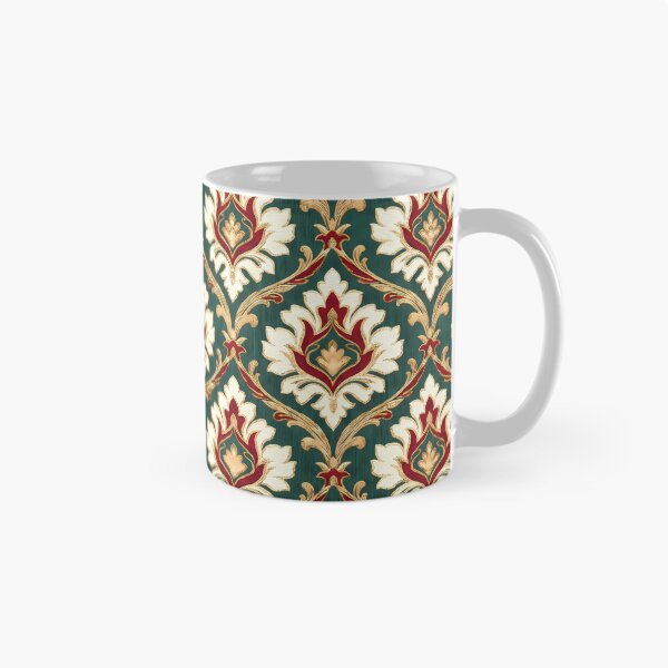 Item preview, Vatican Vintage Italian Heritage Renaissance Damask Landmarks Pattern designed and sold by ART ATTACK ZONE.