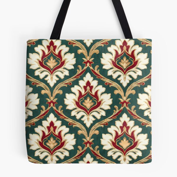 Item preview, Vatican Vintage Italian Heritage Renaissance Damask Landmarks Pattern designed and sold by ART ATTACK ZONE.