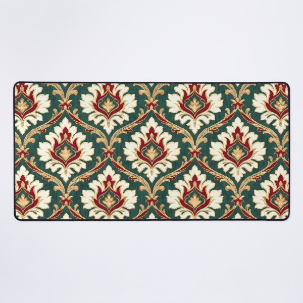Item preview, Vatican Vintage Italian Heritage Renaissance Damask Landmarks Pattern designed and sold by ART ATTACK ZONE.