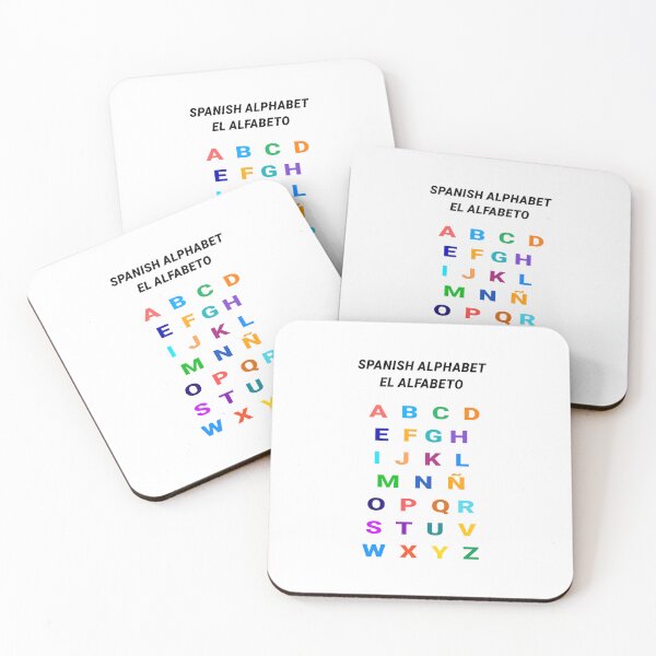 Artikelvorschau, Spanisches Alphabet – Spanischlehrer entworfen und verkauft von Inspirationmotivation.