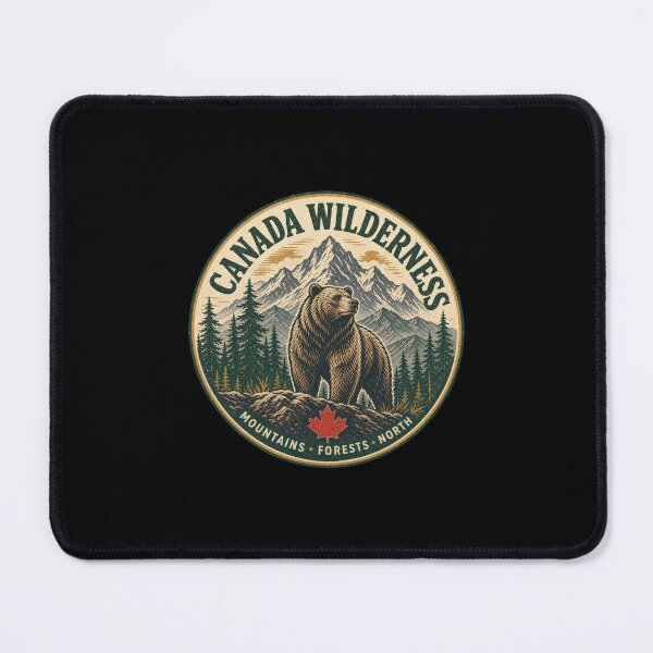 Item preview, Canada Bear Wilderness and True North Wildlife Art designed and sold by AMICO77.