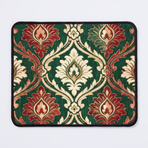 Item preview, Milan Vintage Italian Heritage Renaissance Damask Landmarks Pattern designed and sold by ART ATTACK ZONE.