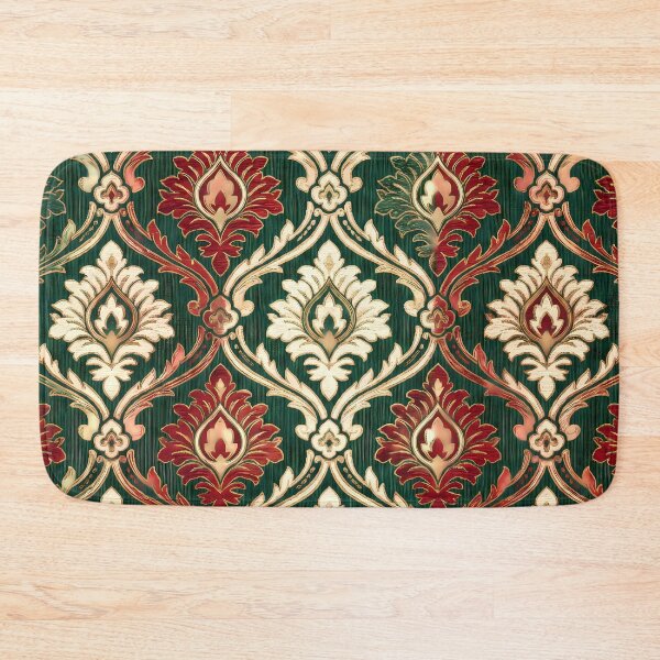 Item preview, Milan Vintage Italian Heritage Renaissance Damask Landmarks Pattern designed and sold by ART ATTACK ZONE.