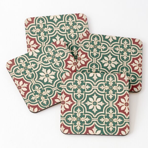 Item preview, Atalanta Vintage Italian Heritage Renaissance Damask Landmarks Pattern designed and sold by ART ATTACK ZONE.